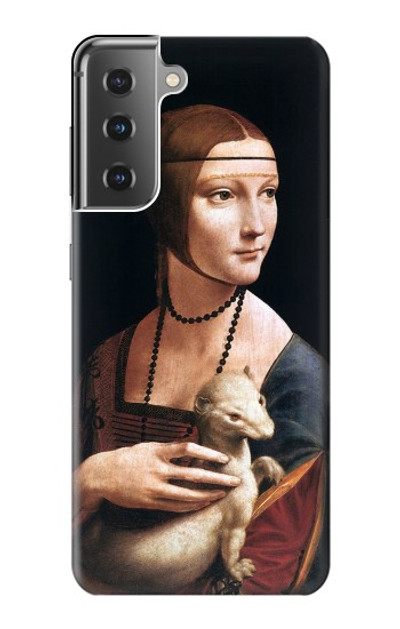 S3471 Lady Ermine Leonardo da Vinci Case Cover Custodia per Samsung Galaxy S21 Plus 5G, Galaxy S21+ 5G