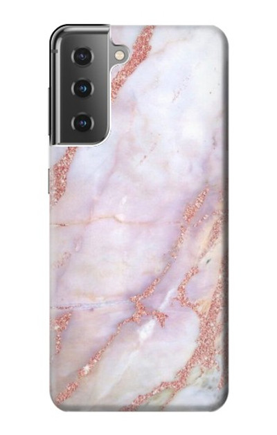 S3482 Soft Pink Marble Graphic Print Case Cover Custodia per Samsung Galaxy S21 Plus 5G, Galaxy S21+ 5G