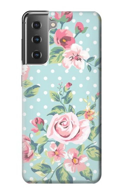 S3494 Vintage Rose Polka Dot Case Cover Custodia per Samsung Galaxy S21 Plus 5G, Galaxy S21+ 5G