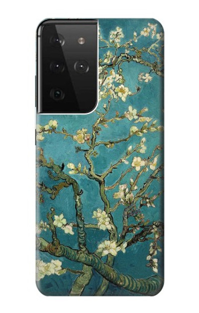 S0842 Blossoming Almond Tree Van Gogh Case Cover Custodia per Samsung Galaxy S21 Ultra 5G