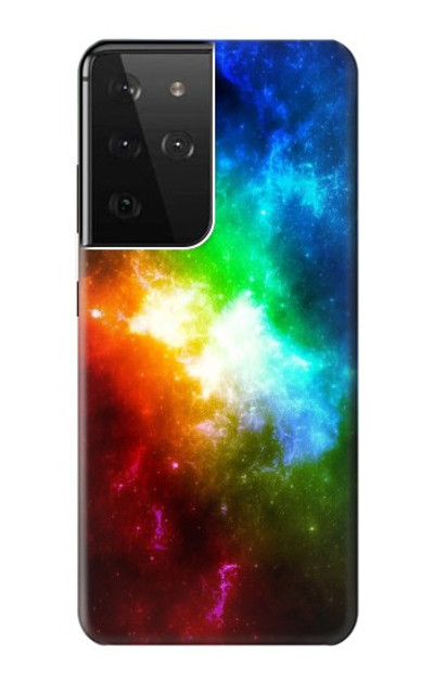 S2312 Colorful Rainbow Space Galaxy Case Cover Custodia per Samsung Galaxy S21 Ultra 5G