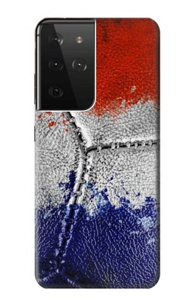 S3304 France Flag Vintage Football Graphic Case Cover Custodia per Samsung Galaxy S21 Ultra 5G