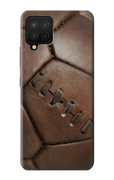 S2661 Leather Soccer Football Graphic Case Cover Custodia per Samsung Galaxy A12