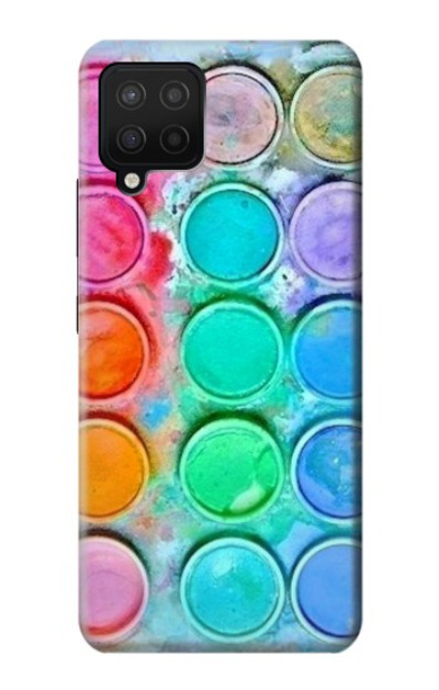 S3235 Watercolor Mixing Case Cover Custodia per Samsung Galaxy A12