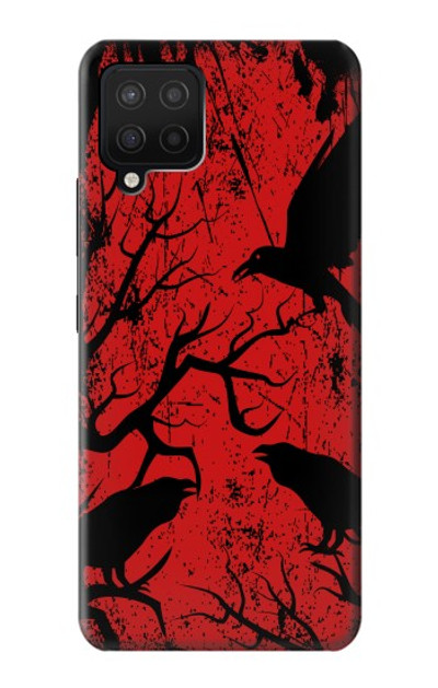 S3325 Crow Black Blood Tree Case Cover Custodia per Samsung Galaxy A12