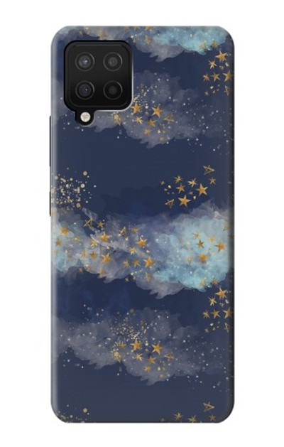 S3364 Gold Star Sky Case Cover Custodia per Samsung Galaxy A12