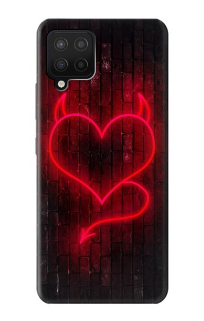 S3682 Devil Heart Case Cover Custodia per Samsung Galaxy A12