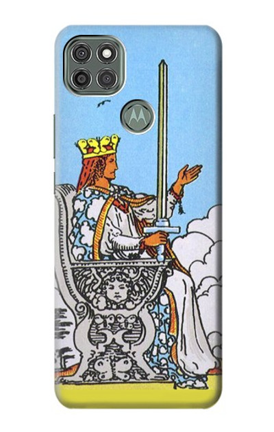 S3068 Tarot Card Queen of Swords Case Cover Custodia per Motorola Moto G9 Power