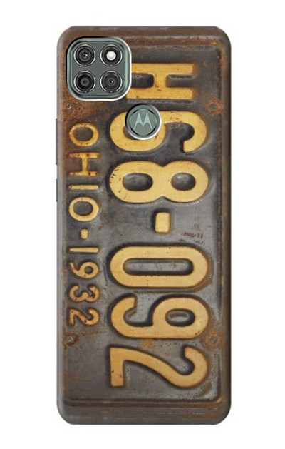 S3228 Vintage Car License Plate Case Cover Custodia per Motorola Moto G9 Power