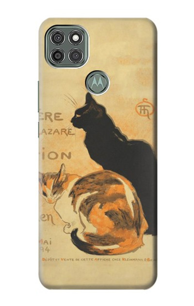 S3229 Vintage Cat Poster Case Cover Custodia per Motorola Moto G9 Power