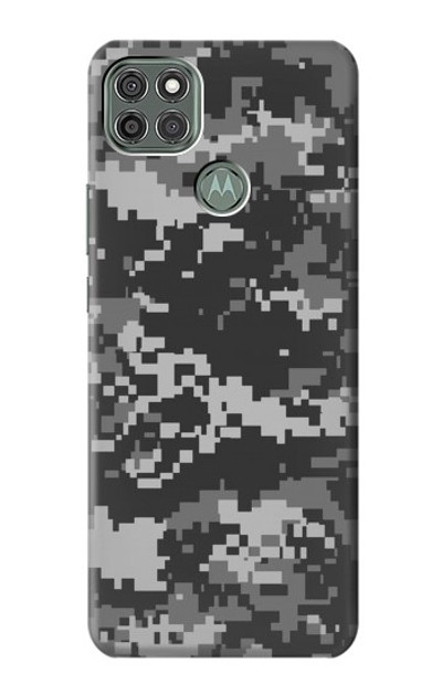 S3293 Urban Black Camo Camouflage Case Cover Custodia per Motorola Moto G9 Power