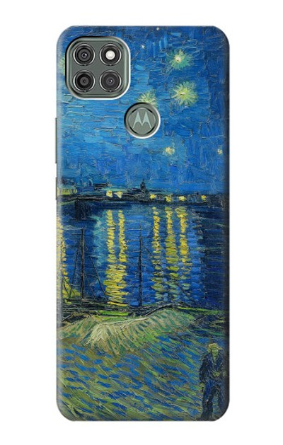 S3336 Van Gogh Starry Night Over the Rhone Case Cover Custodia per Motorola Moto G9 Power
