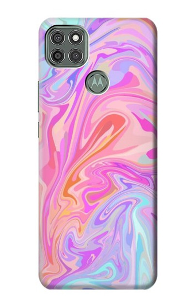 S3444 Digital Art Colorful Liquid Case Cover Custodia per Motorola Moto G9 Power