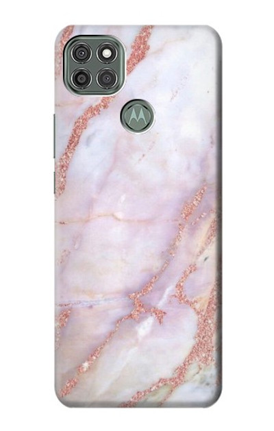S3482 Soft Pink Marble Graphic Print Case Cover Custodia per Motorola Moto G9 Power