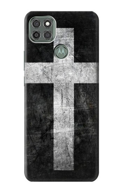 S3491 Christian Cross Case Cover Custodia per Motorola Moto G9 Power