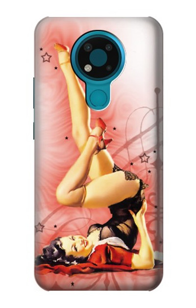 S1669 Pinup Girl Vintage Case Cover Custodia per Nokia 3.4