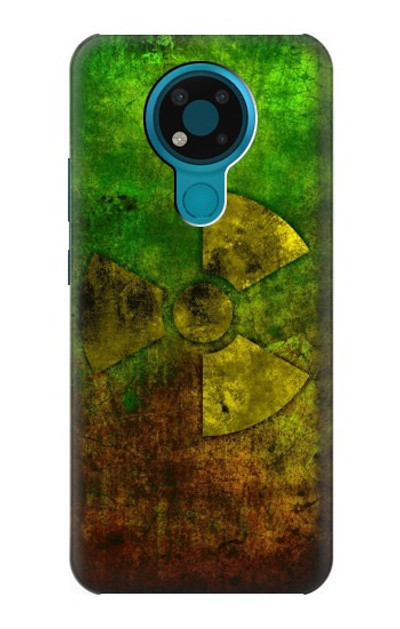 S3202 Radioactive Nuclear Hazard Symbol Case Cover Custodia per Nokia 3.4