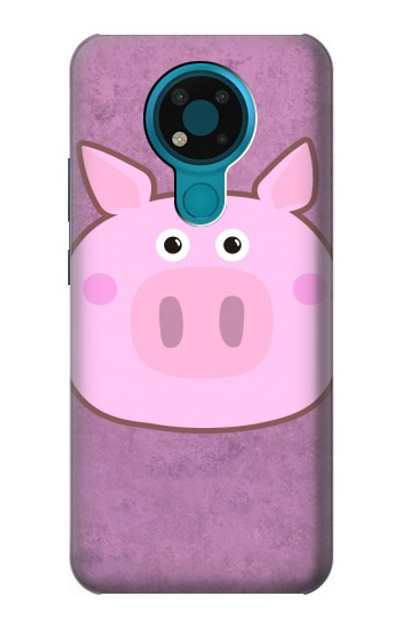 S3269 Pig Cartoon Case Cover Custodia per Nokia 3.4