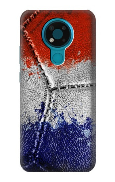 S3304 France Flag Vintage Football Graphic Case Cover Custodia per Nokia 3.4