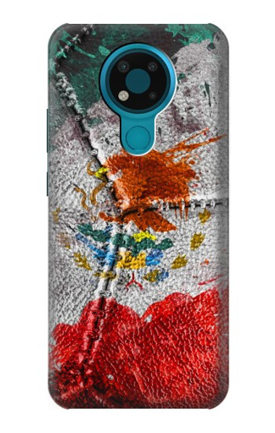 S3314 Mexico Flag Vinatage Football Graphic Case Cover Custodia per Nokia 3.4