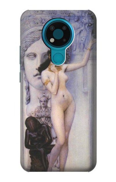 S3353 Gustav Klimt Allegory of Sculpture Case Cover Custodia per Nokia 3.4