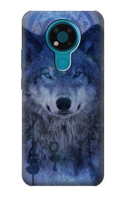 S3410 Wolf Dream Catcher Case Cover Custodia per Nokia 3.4