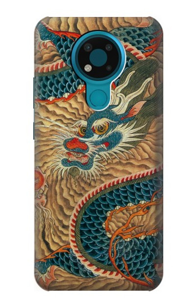 S3541 Dragon Cloud Painting Case Cover Custodia per Nokia 3.4