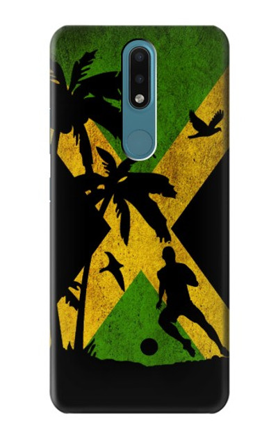 S2975 Jamaica Football Soccer Case Cover Custodia per Nokia 2.4