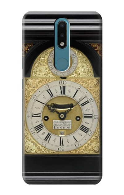 S3144 Antique Bracket Clock Case Cover Custodia per Nokia 2.4