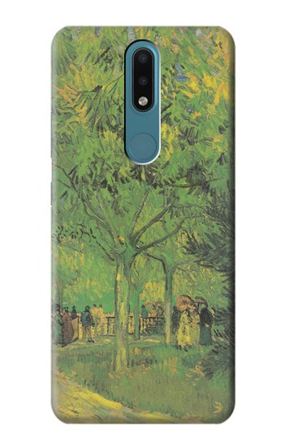 S3748 Van Gogh A Lane in a Public Garden Case Cover Custodia per Nokia 2.4