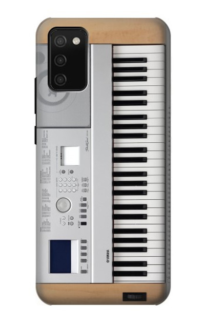 S0891 Keyboard Digital Piano Case Cover Custodia per Samsung Galaxy A02s, Galaxy M02s