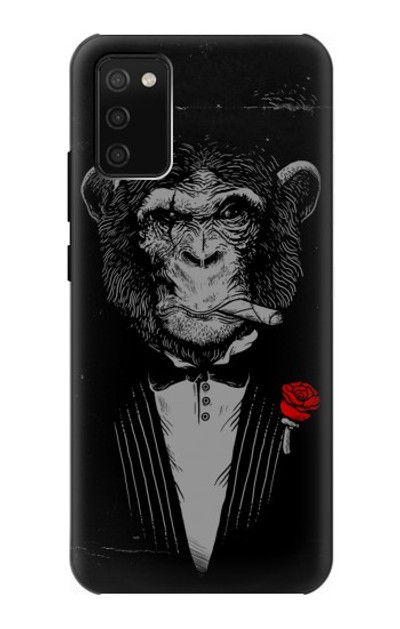 S3167 Funny Monkey God Father Case Cover Custodia per Samsung Galaxy A02s, Galaxy M02s