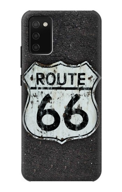 S3207 Route 66 Sign Case Cover Custodia per Samsung Galaxy A02s, Galaxy M02s