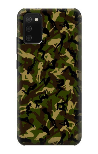 S3356 Sexy Girls Camo Camouflage Case Cover Custodia per Samsung Galaxy A02s, Galaxy M02s