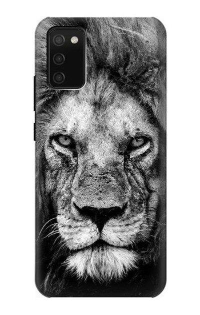 S3372 Lion Face Case Cover Custodia per Samsung Galaxy A02s, Galaxy M02s