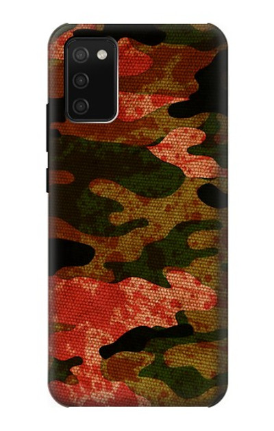 S3393 Camouflage Blood Splatter Case Cover Custodia per Samsung Galaxy A02s, Galaxy M02s