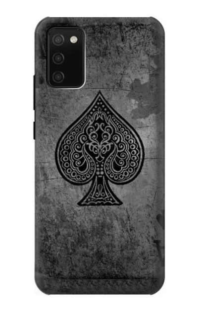 S3446 Black Ace Spade Case Cover Custodia per Samsung Galaxy A02s, Galaxy M02s S3446 Black Ace Spade Case Cover Custodia per Samsung Galaxy A02s, Galaxy M02s