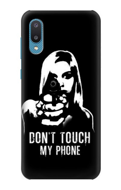 S2518 Do Not Touch My Phone Case Cover Custodia per Samsung Galaxy A04, Galaxy A02, M02