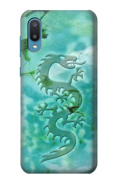 S2653 Dragon Green Turquoise Stone Graphic Case Cover Custodia per Samsung Galaxy A04, Galaxy A02, M02
