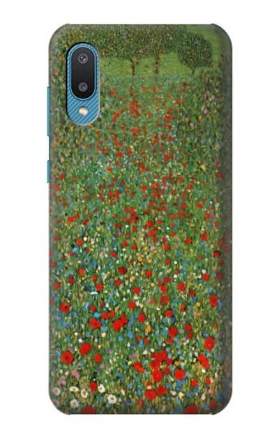 S2872 Gustav Klimt Poppy Field Case Cover Custodia per Samsung Galaxy A04, Galaxy A02, M02