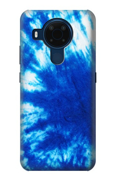 S1869 Tie Dye Blue Case Cover Custodia per Nokia 5.4