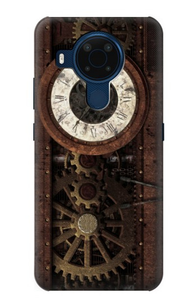 S3221 Steampunk Clock Gears Case Cover Custodia per Nokia 5.4