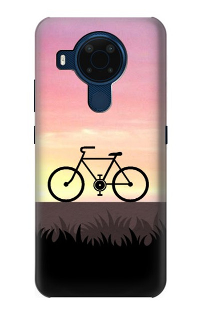 S3252 Bicycle Sunset Case Cover Custodia per Nokia 5.4