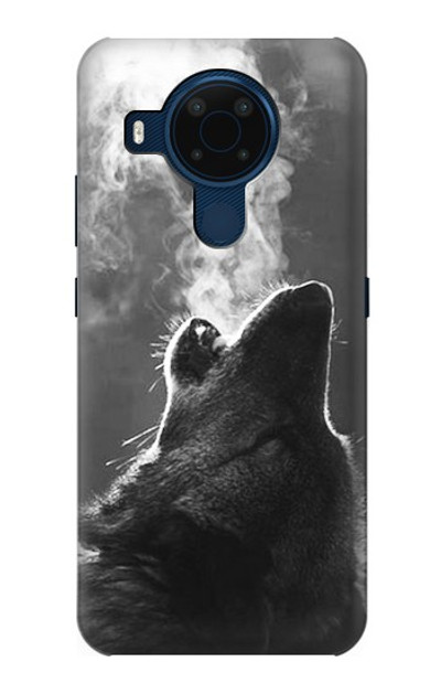 S3505 Wolf Howling Case Cover Custodia per Nokia 5.4