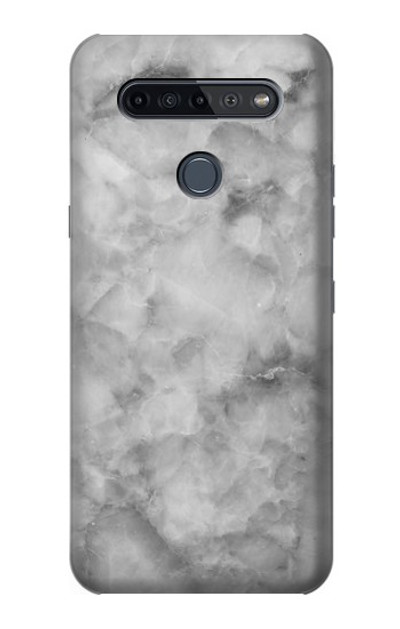 S2845 Gray Marble Texture Case Cover Custodia per LG K51S