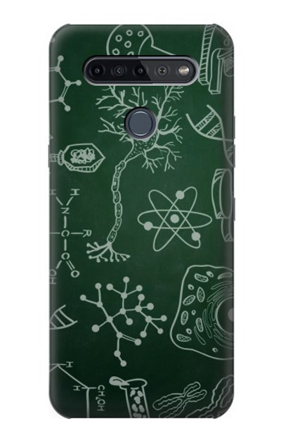 S3211 Science Green Board Case Cover Custodia per LG K51S