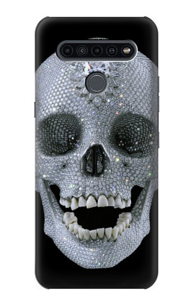 S1286 Diamond Skull Case Cover Custodia per LG K41S