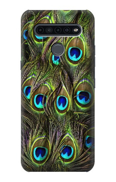 S1965 Peacock Feather Case Cover Custodia per LG K41S