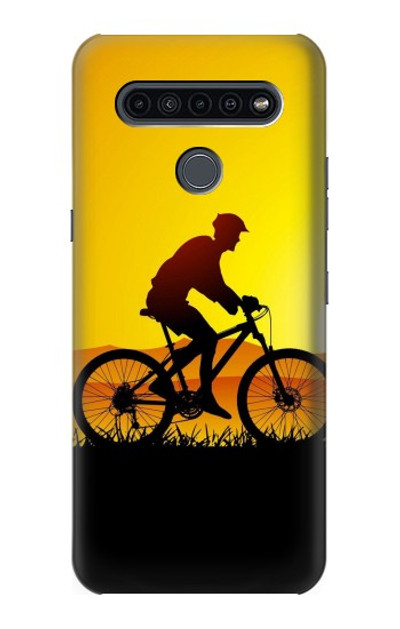 S2385 Bicycle Bike Sunset Case Cover Custodia per LG K41S