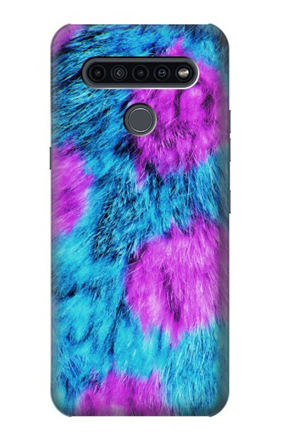 S2757 Monster Fur Skin Pattern Graphic Case Cover Custodia per LG K41S